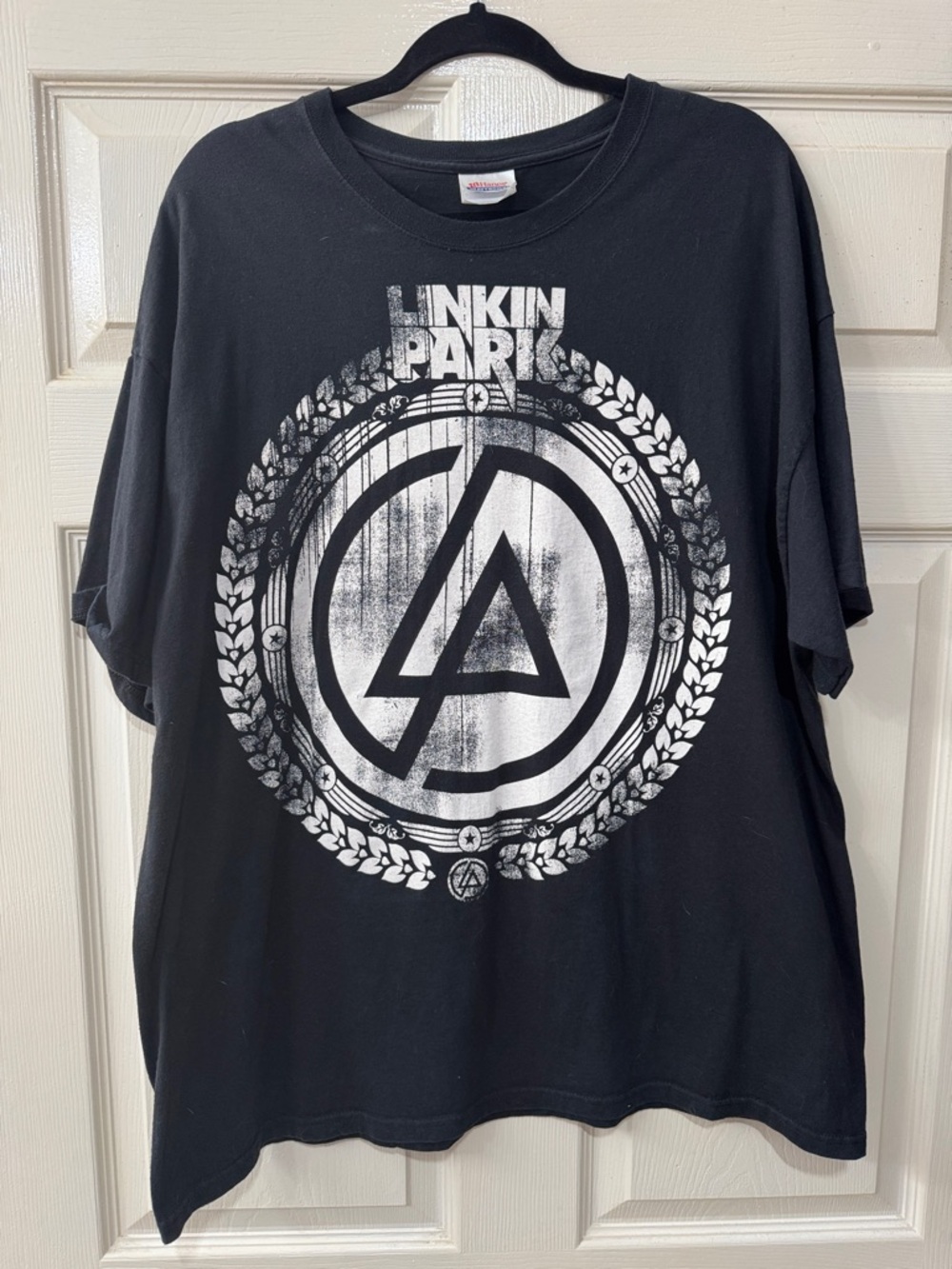 Vintage 2008 Linkin Park Concert T-Shirt Black XXL Hanes Unworn